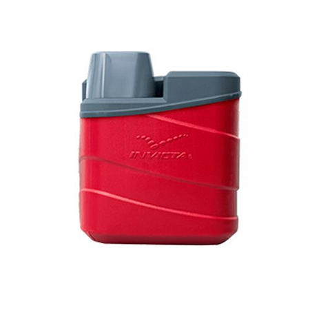 GARRAFÃO TÉRMICO 3 LITROS VERMELHO COM TAMPA CINZA INVICTA