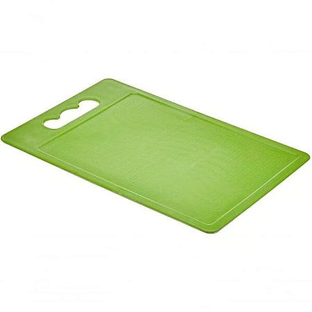 TÁBUA PARA CARNE PLÁSTICA 29X19CM VERDE
