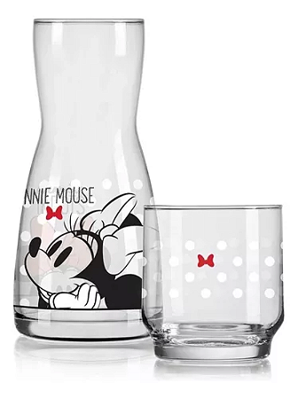 CONJUNTO MORINGA DISNEY 500ML 2 PEÇAS MINNIE DOT