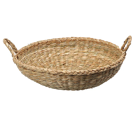 FRUTEIRA OVAL COM ALÇA 40 CM