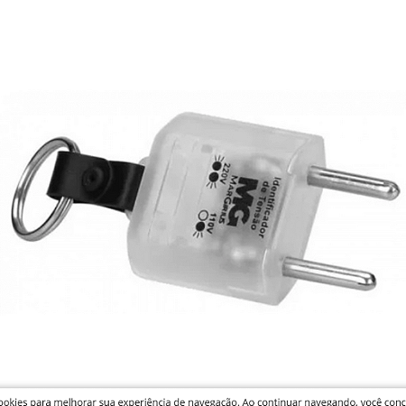 PLUG IDENTIFICADOR DE TENSÃO CHAVEIRO MG-CB
