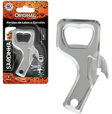 ABRIDOR DE LATA E GARRAFA SARDINHA ORIGINAL