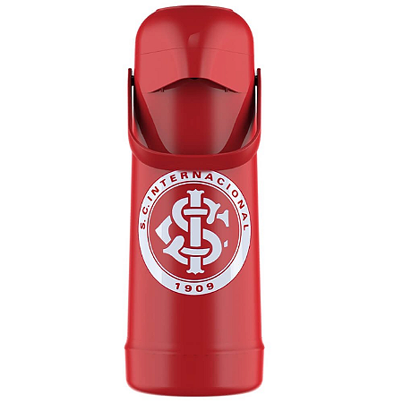 GARRAFA TÉRMICA PRESSÃO MX COFFEE 1 LITRO VERMELHO