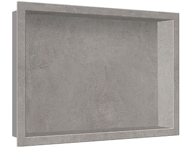 NICHO COZIMAX MULT 40X30 PORCELANATO CINZA