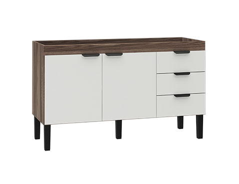 GABINETE MADEIRADO FLAMINGO 1141MM TAM/BR MONT PIA 120CM