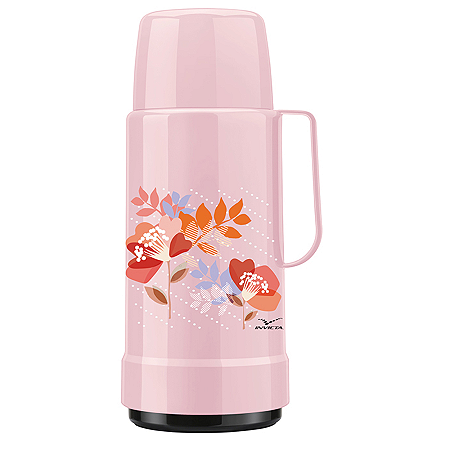 GARRAFA TÉRMICA ROLHA GLT 1 LITRO ROSA