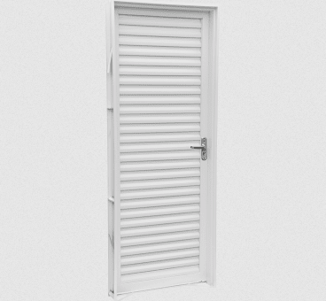 PORTA CRV IDEAL LAM 84X215 R12 ESQUERDA BRANCO