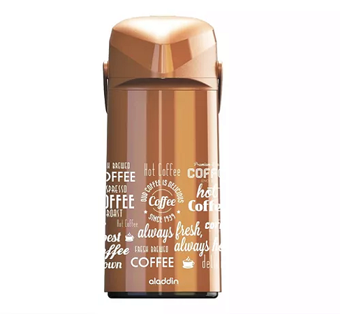 GARRAFA TERMICA PRES MASSIM BEST COFFE 1,8 LITROS COR COBRE