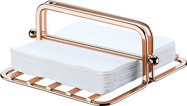 PORTA GUARDANAPOS ROSE GOLD