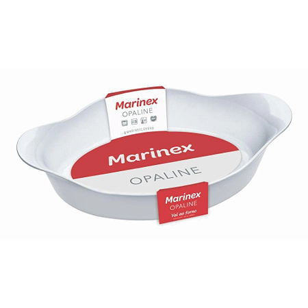 ASSADEIRA OVAL OPALINE GRANDE 1,4 LITROS