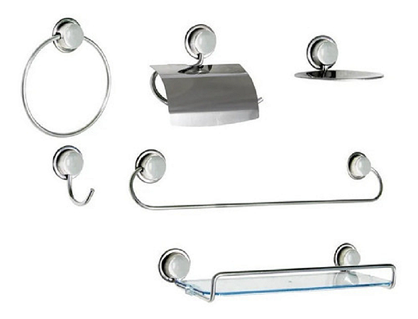 ACESSÓRIO PARA BANHEIRO 6 PEÇAS INOX MINOX INC.