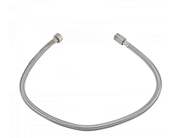 ENGATE FLEXÍVEL LATÃO CROMADO 60 CM IMPERIO