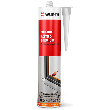 SILICONE ACETIC PREMI ALUM 280ML WHURT