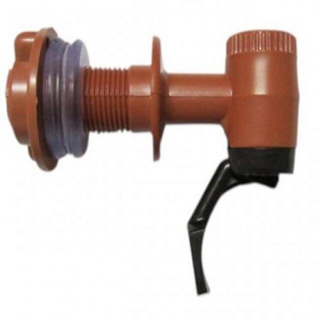 TORNEIRA PARA FILTRO AUTOMÁTICO MARROM LSC