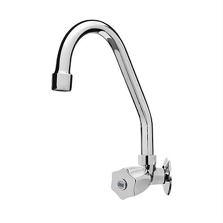 TORNEIRA 1168 C50 BICA MÓVEL PIA PARA PAREDE MK1168 C50