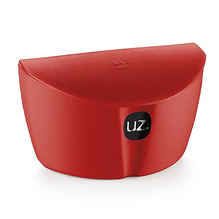 SALEIRO PLASTICO 500ML VERMELHO UZ