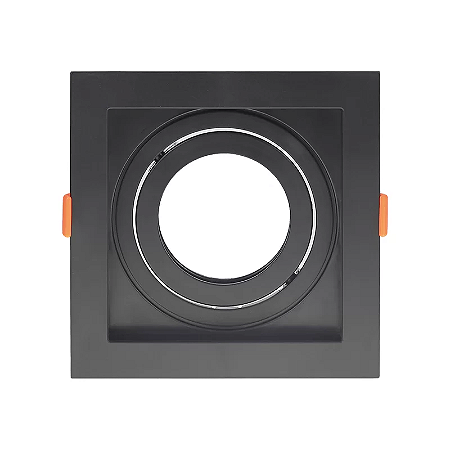 SPOT EMBUTIR CONEC QUADRADO REC PR PAR20 TASCHIBRA