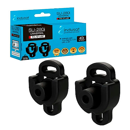 SUPORTE PARA TV UNIVERSAL FIXO 10 A 85 INDUSAT