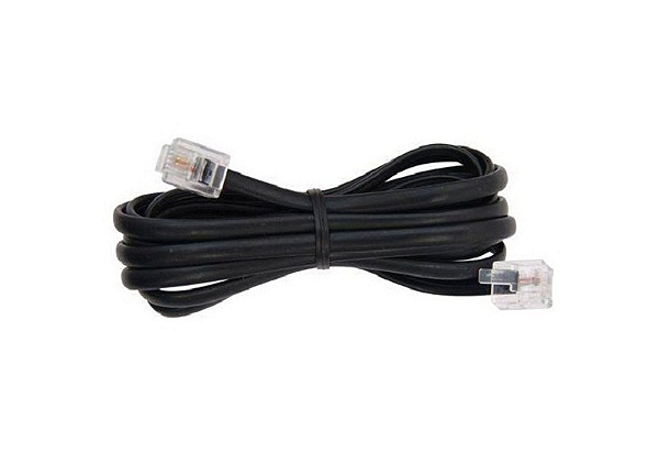 EXTENSÃO LISA TELEFÔNICA 1,5M  4VIAS PRETA
