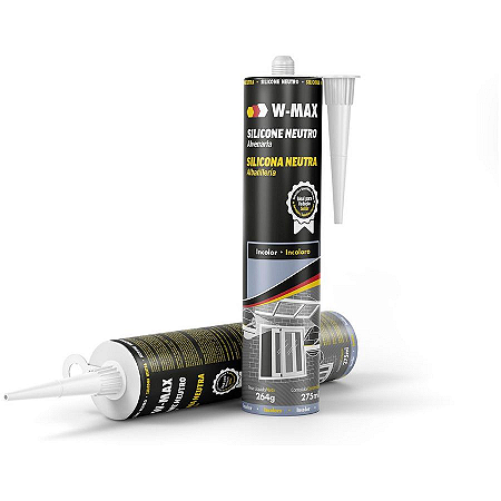 SILICONE NEUTRO ALVENARIA INCOLOR 275ML W-MAX