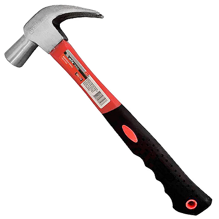 MARTELO UNHA POLIDO 23MM CABO DE FIBRA VERMELHO MTX