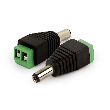 CONECTOR P4 MACHO COM BORNE