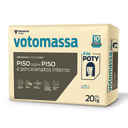 ARGAMASSA VOTO PISO/PISO PORCELANATO CINZA INTERNO 20K