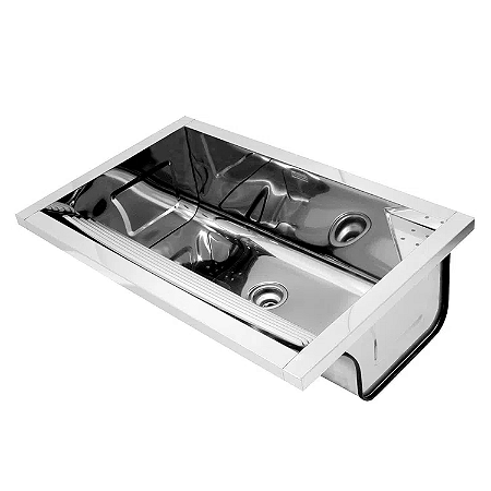 TANQUE INOX SIMPLES 55X43.50-FRANKE