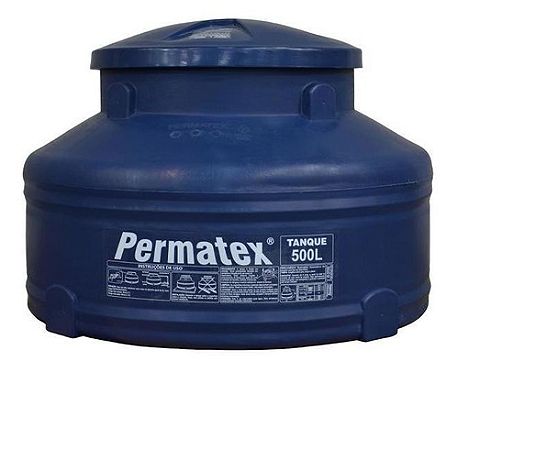 TANQUE PERMATEX 500 LITROS COM TAMPA