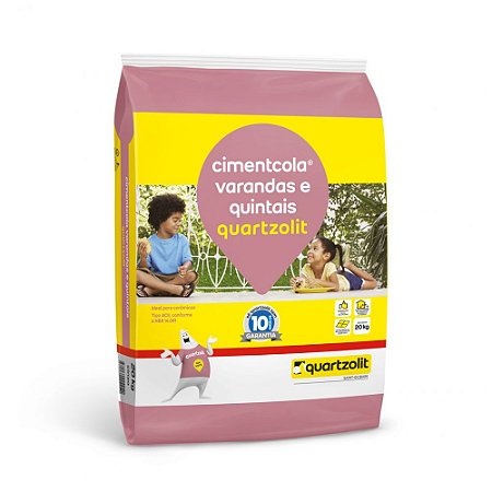 ARGAMASSA QUARTZOLIT ACII VARANDAS E QUINTAL