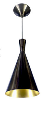 PENDENTE 5860 FUME/DOURADO