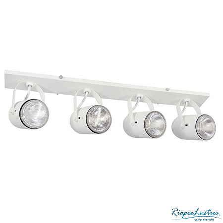 SPOT TRILHO 5130/4 BRANCO