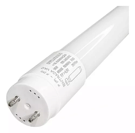 LÂMPADA TUBULAR LED T8 120CM 18W  LUZ BRANCA FRIA SYLVANIA