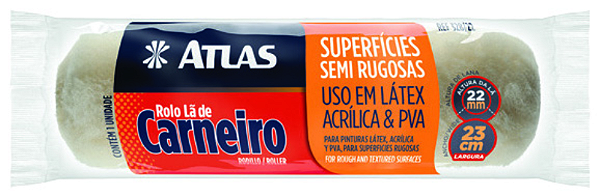 ROLO DE PINTURA DE LA NATURAL 5CM ATLAS