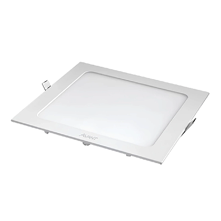 PLAFON LED EMBUTIR QUADRADO 24W 3000K  AVANT
