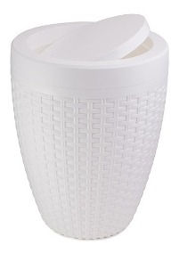 CESTO AQUAPLAS RATTAN BRANCO