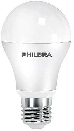 LÂMPADA LED BULBO 9W BIVOLT 6500K  PHILBRA