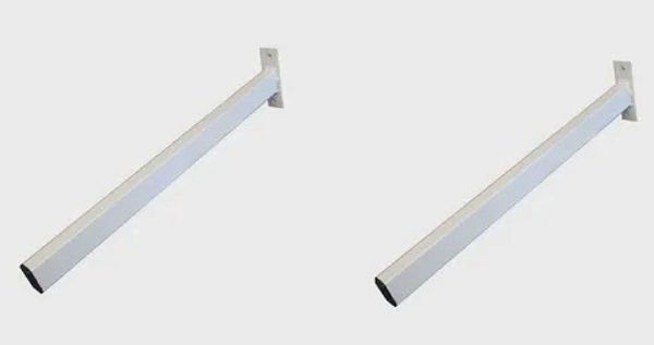 SUPORTE PARA PIA BRANCO PARAFUSO  55CM  (PAR)