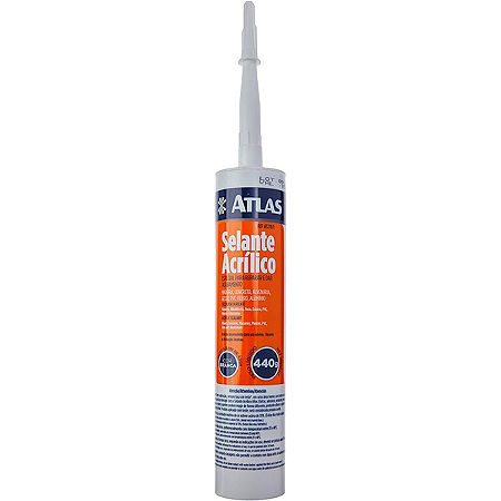 SELANTE ACRÍLICO ATLAS BRANCO 440G