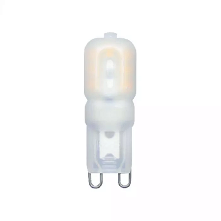 LÂMPADA LED G9 2400K 2,5W LUZ BRANCA QUENTE 127V PIX