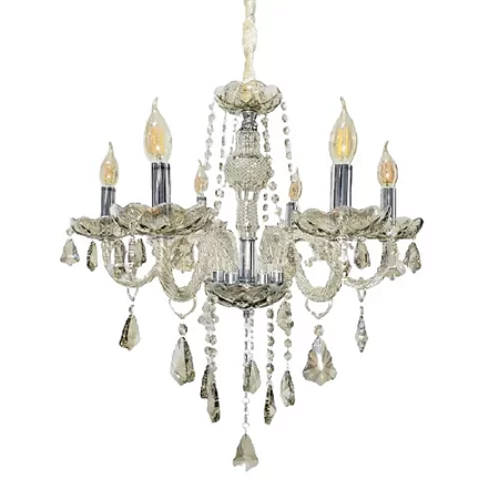 LUSTRE CRISTAL 1189-6C CONHAQUE 6L