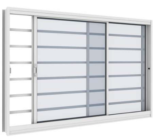 VITRO VITROLAR CRISTAL 2F HORIZONTAL 120X100CM