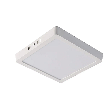 PAINEL LED SOBREPOR QUADRADA 22CM 18W LUZ BRANCA FRIA MARK LED