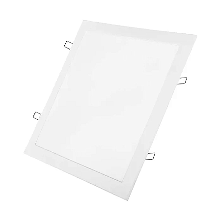 PAINEL LED EMBUTIR QUADRADO 36W LUZ BRANCA QUENTE 40X40 LUMINALED