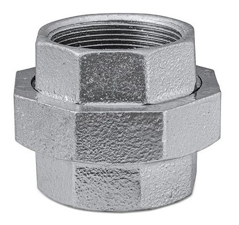 UNIÃO GALVANIZADA ASSENTO CÔNICO EM BRONZE 2"