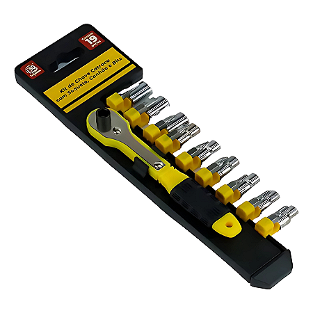 KIT CHAVE CATRACA COM 19 PEÇAS REF.SQ4399