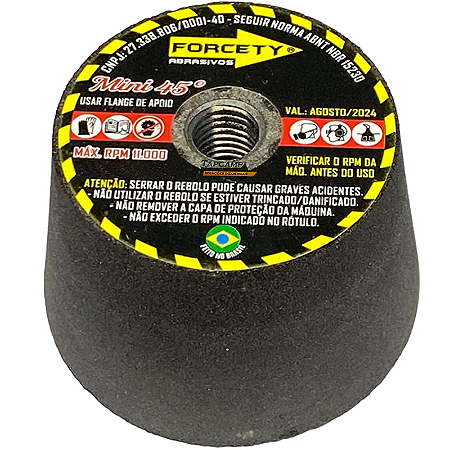 REBOLO COPO CÓNICO 3 C80 76,2X50,8 FORCETY