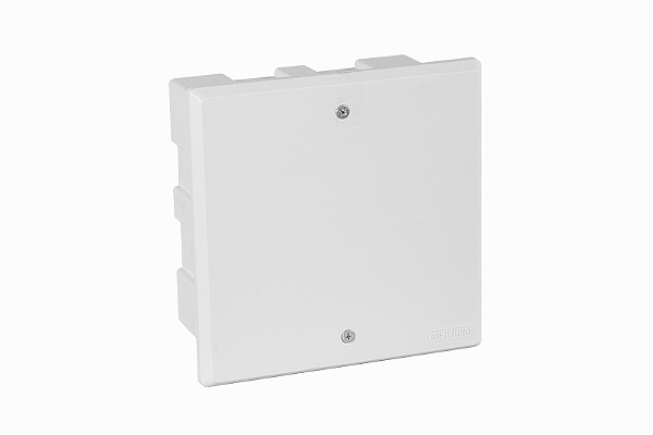 QUADRO PASSAGEM EMBUTIR 13X13X7,5CM ASTRA