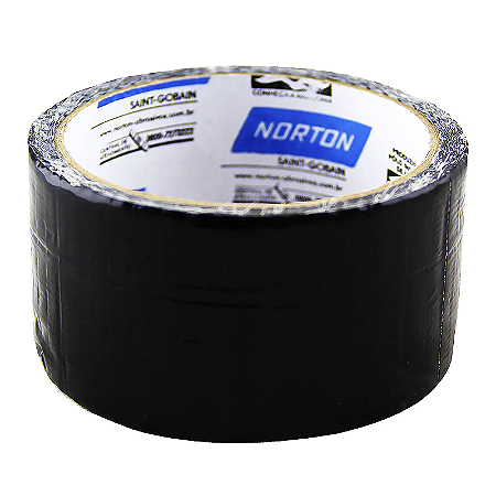 FITA SILVER TAPE 48MMX10M NORTON PRETO