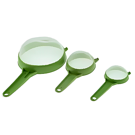 KIT PENEIRA ALVES PLÁSTICO P M G VERDE ESCURO